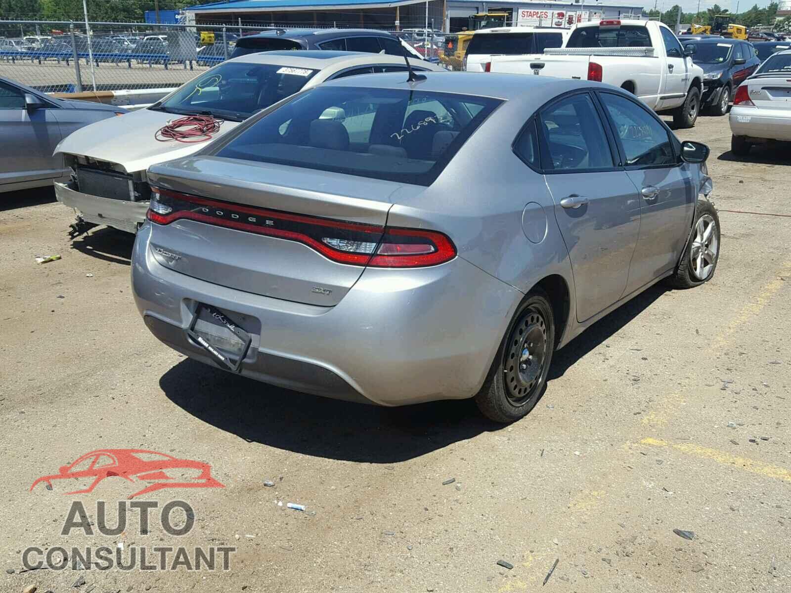 DODGE DART 2015 - 1C3CDFBB0FD222353