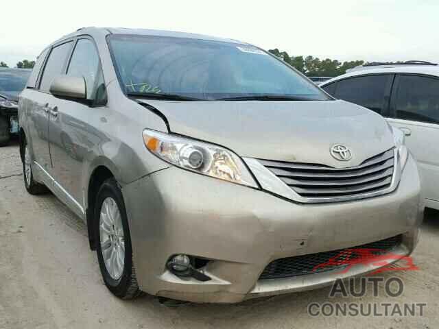 TOYOTA SIENNA 2016 - 5TDYK3DC1GS750940