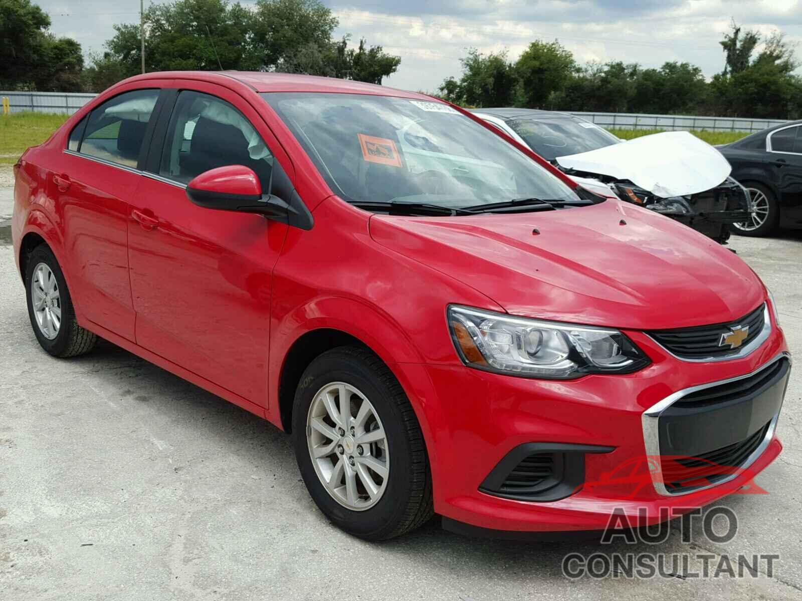 CHEVROLET SONIC 2017 - 1G1JD5SH3H4177678