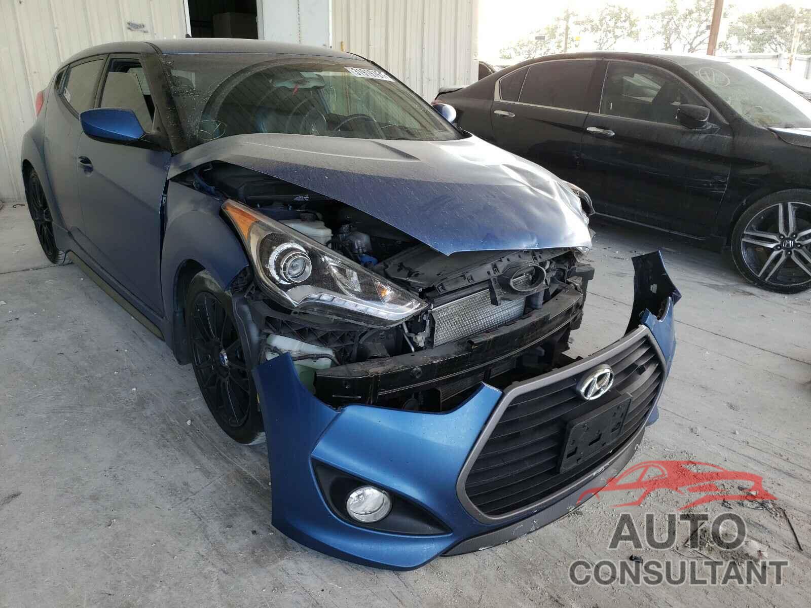 HYUNDAI VELOSTER 2016 - KMHTC6AE4GU264189