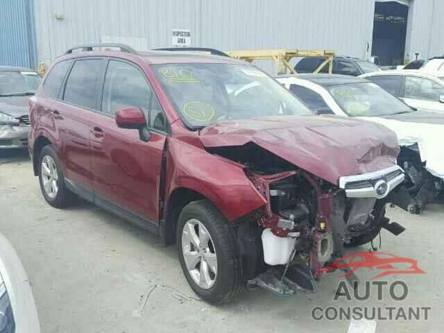 SUBARU FORESTER 2016 - JF2SJAFC8GH501289