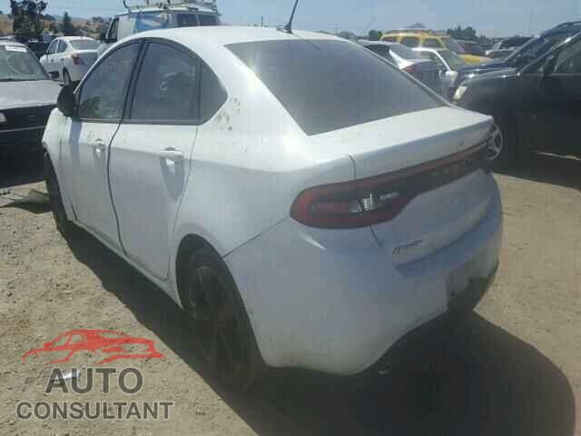 DODGE DART 2015 - 1C3CDFBBXFD435570