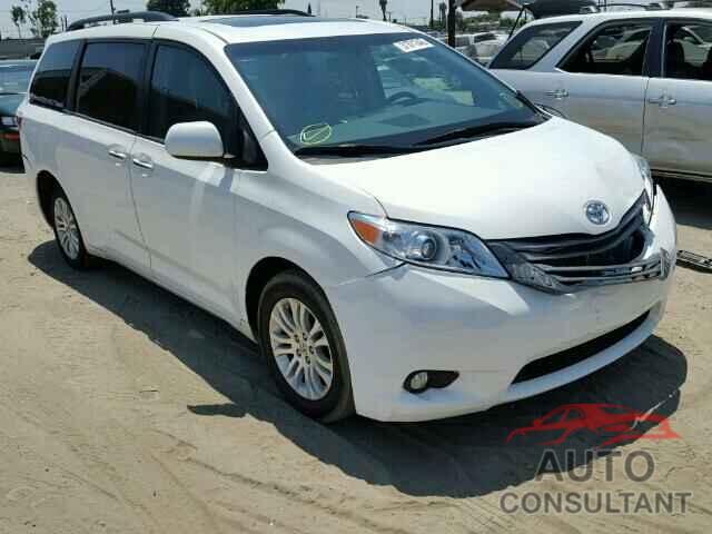 TOYOTA SIENNA 2015 - 5TDYK3DCXFS621982