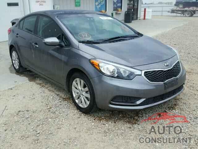 KIA FORTE 2016 - KNAFX4A67G5581314