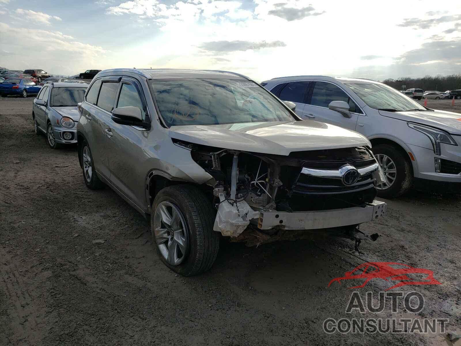TOYOTA HIGHLANDER 2016 - 5TDDKRFH1GS246219