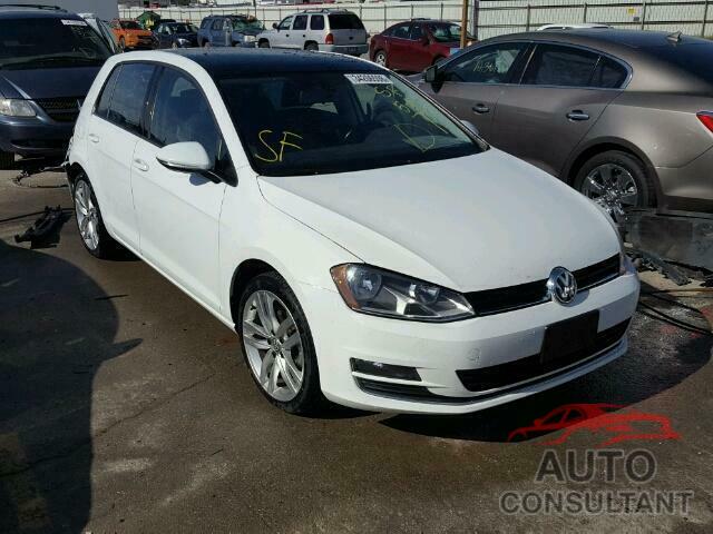 VOLKSWAGEN GOLF 2015 - 3VW2A7AU9FM079882