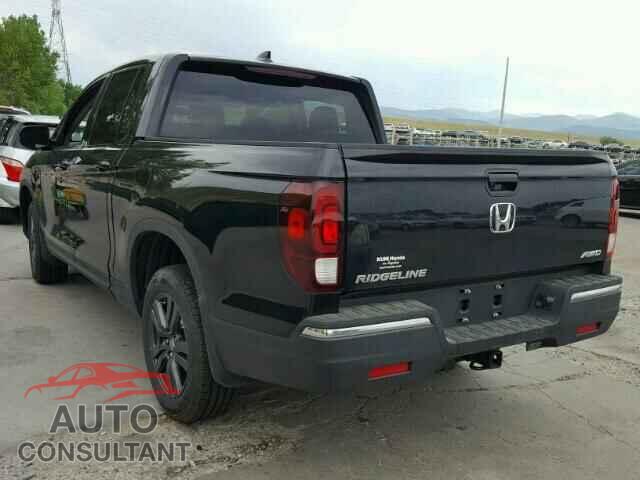 HONDA RIDGELINE 2017 - 5FPYK3F13HB023940