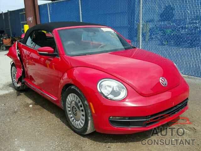 VOLKSWAGEN BEETLE 2015 - 3VW517AT2FM802959