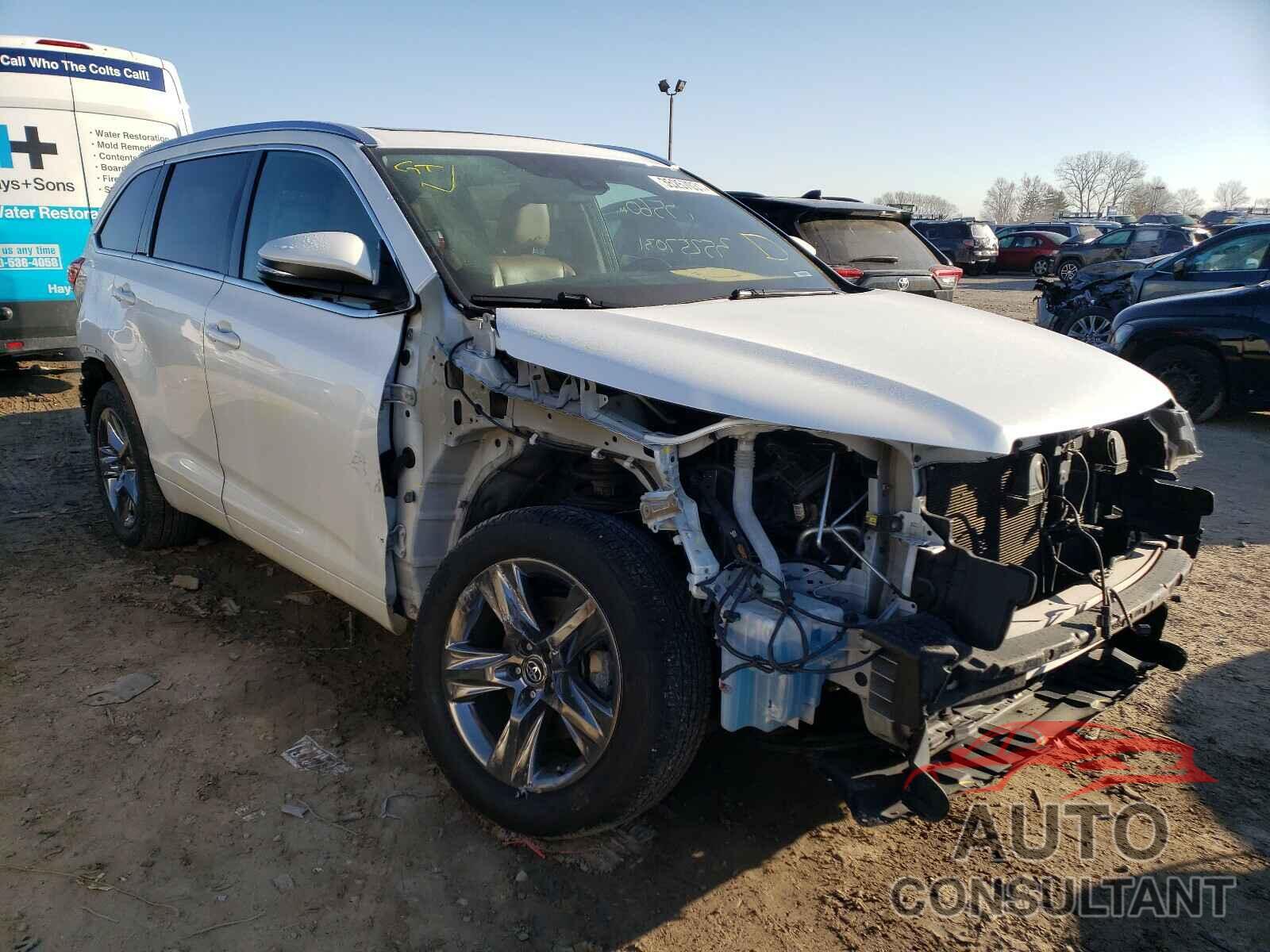 TOYOTA HIGHLANDER 2018 - 5TDDZRFH4JS486867