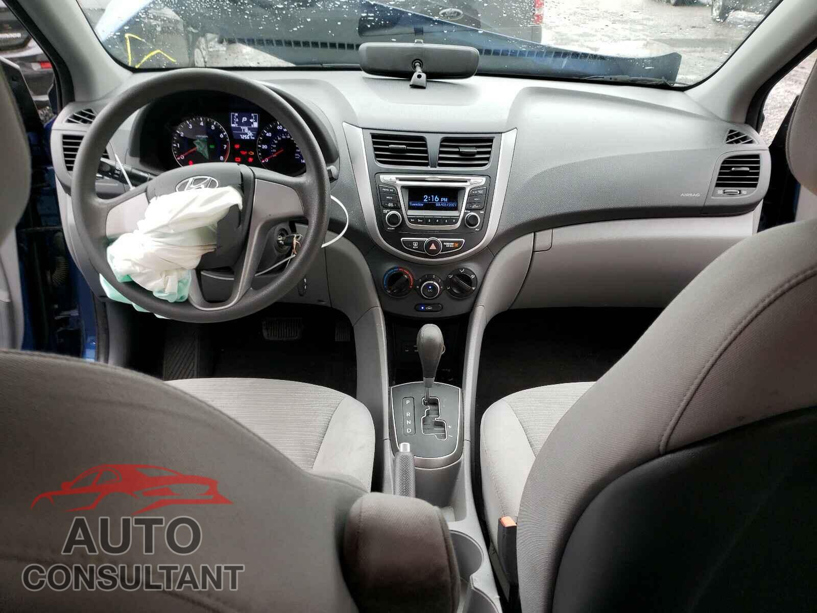 HYUNDAI ACCENT 2016 - KMHCT4AE9GU003760