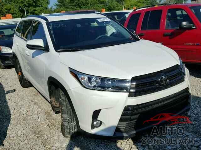 TOYOTA HIGHLANDER 2017 - 5TDJZRFH7HS382046