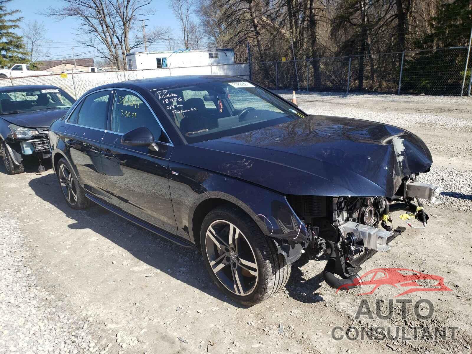 AUDI A4 2017 - WAUENAF46HN018313