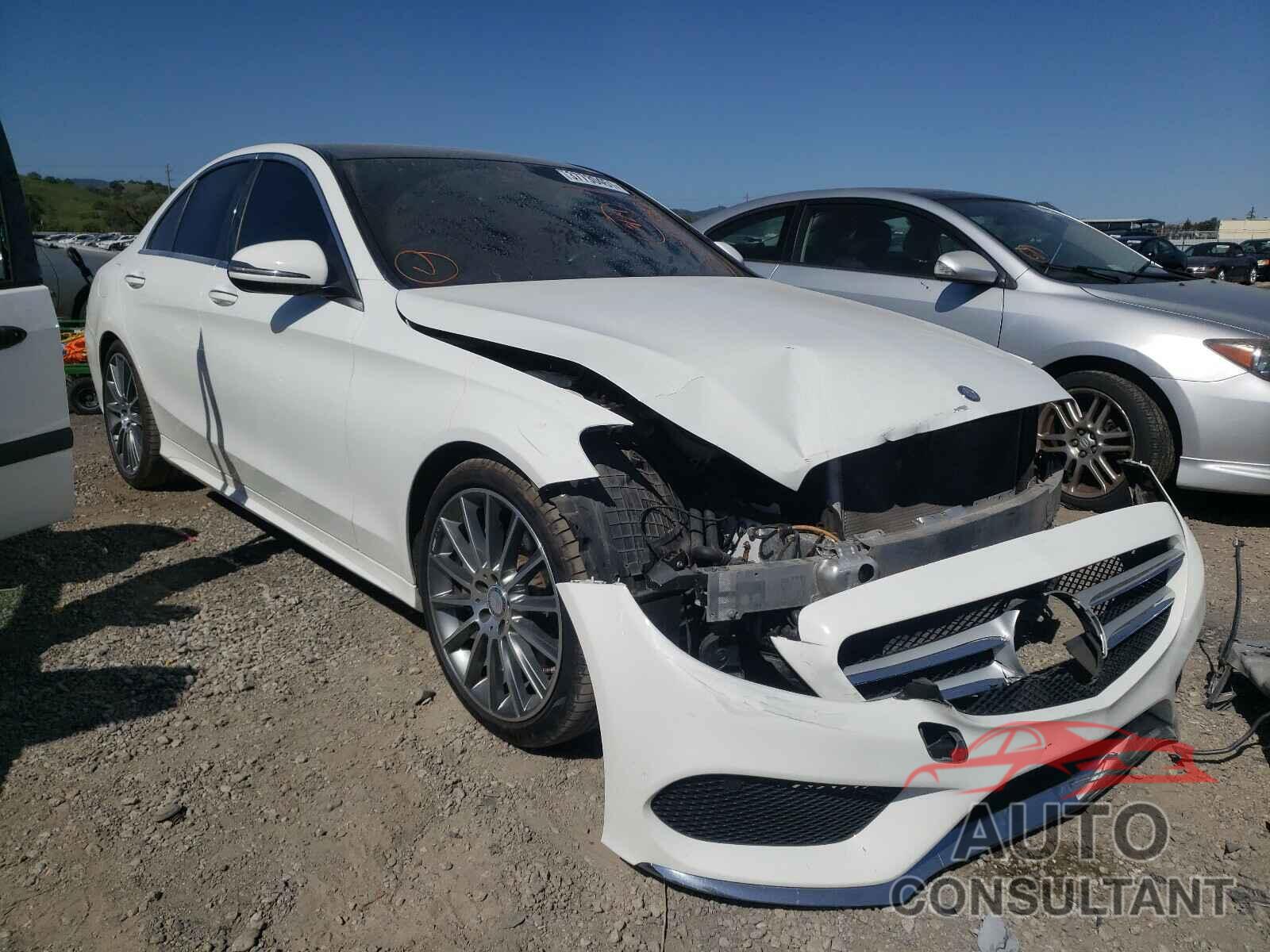 MERCEDES-BENZ C CLASS 2016 - 55SWF4JB9GU127324