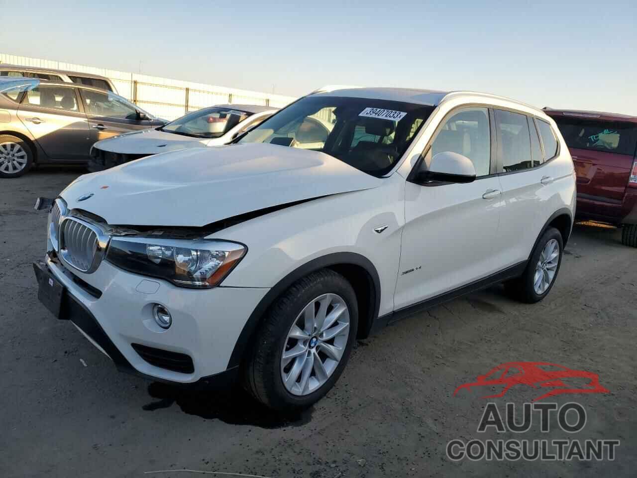 BMW X3 2016 - 5UXWX9C58G0D63806