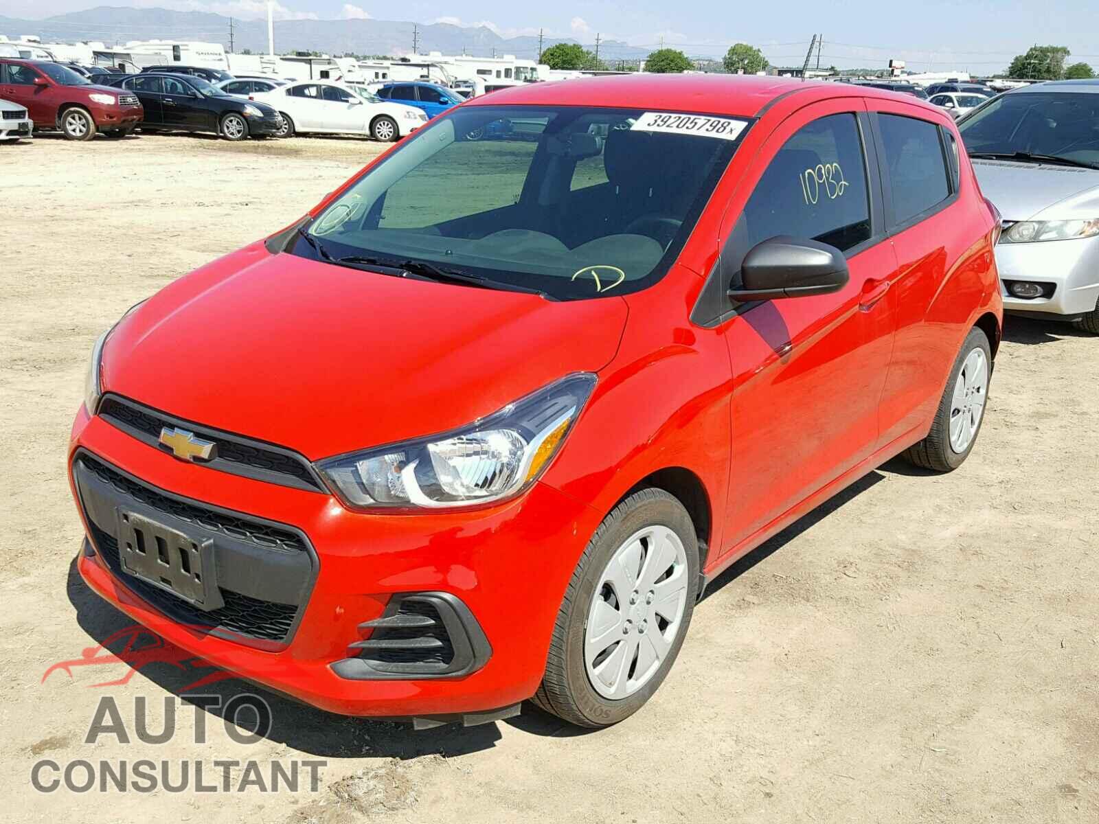 CHEVROLET SPARK 2017 - KL8CB6SA3HC744274