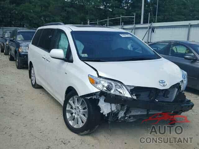 TOYOTA SIENNA 2016 - 5TDDK3DC1GS143516