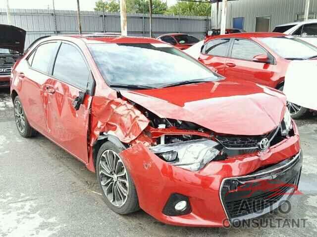 TOYOTA COROLLA 2016 - 2T1BURHE6GC677524