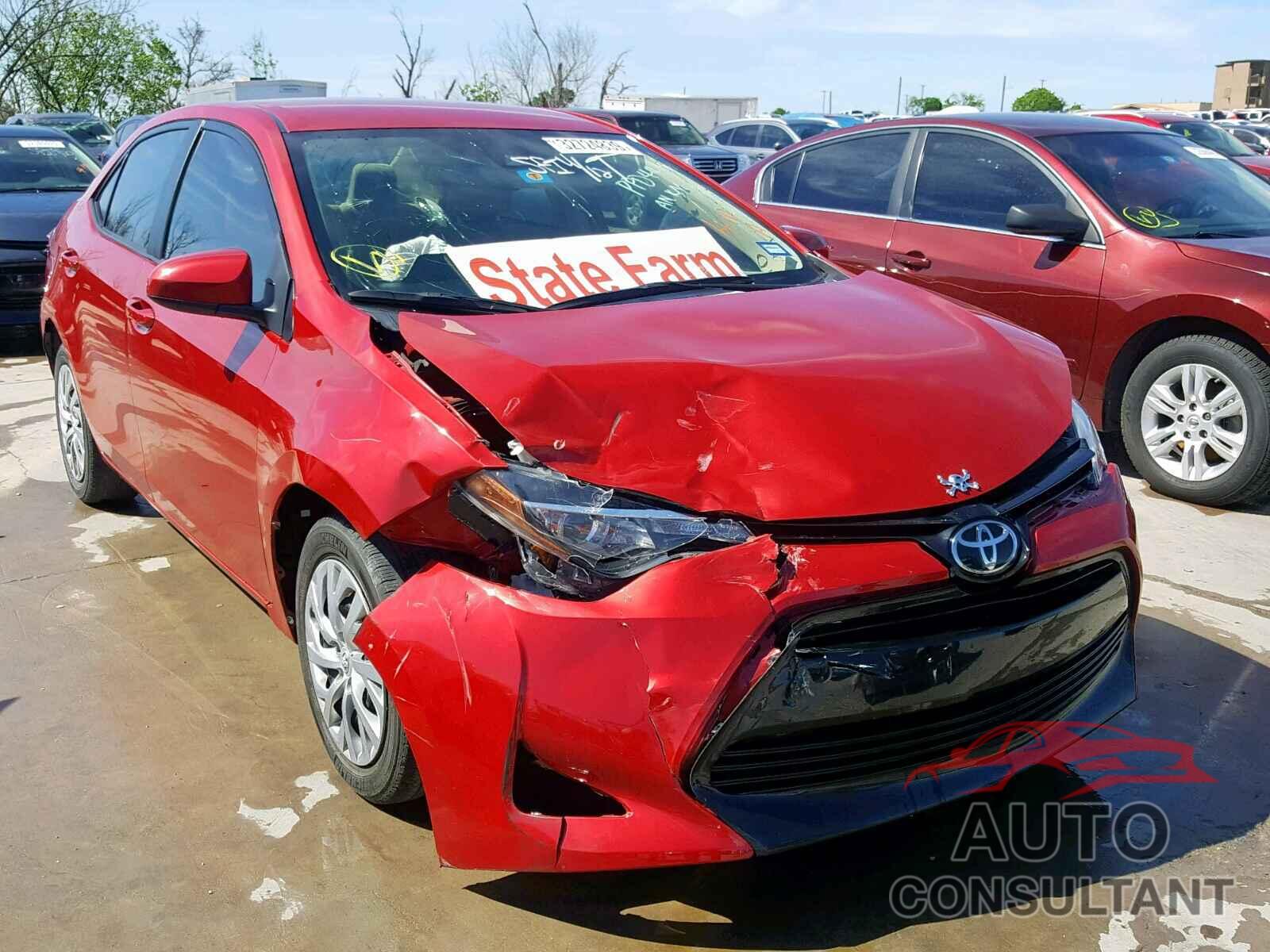 TOYOTA COROLLA 2017 - 2T3EWRFV8LW068073