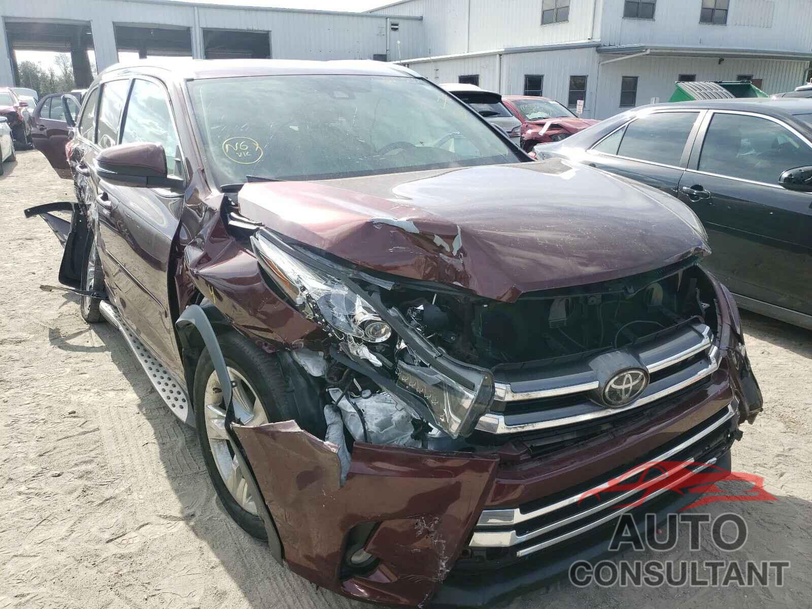 TOYOTA HIGHLANDER 2017 - 5TDDZRFH3HS459539
