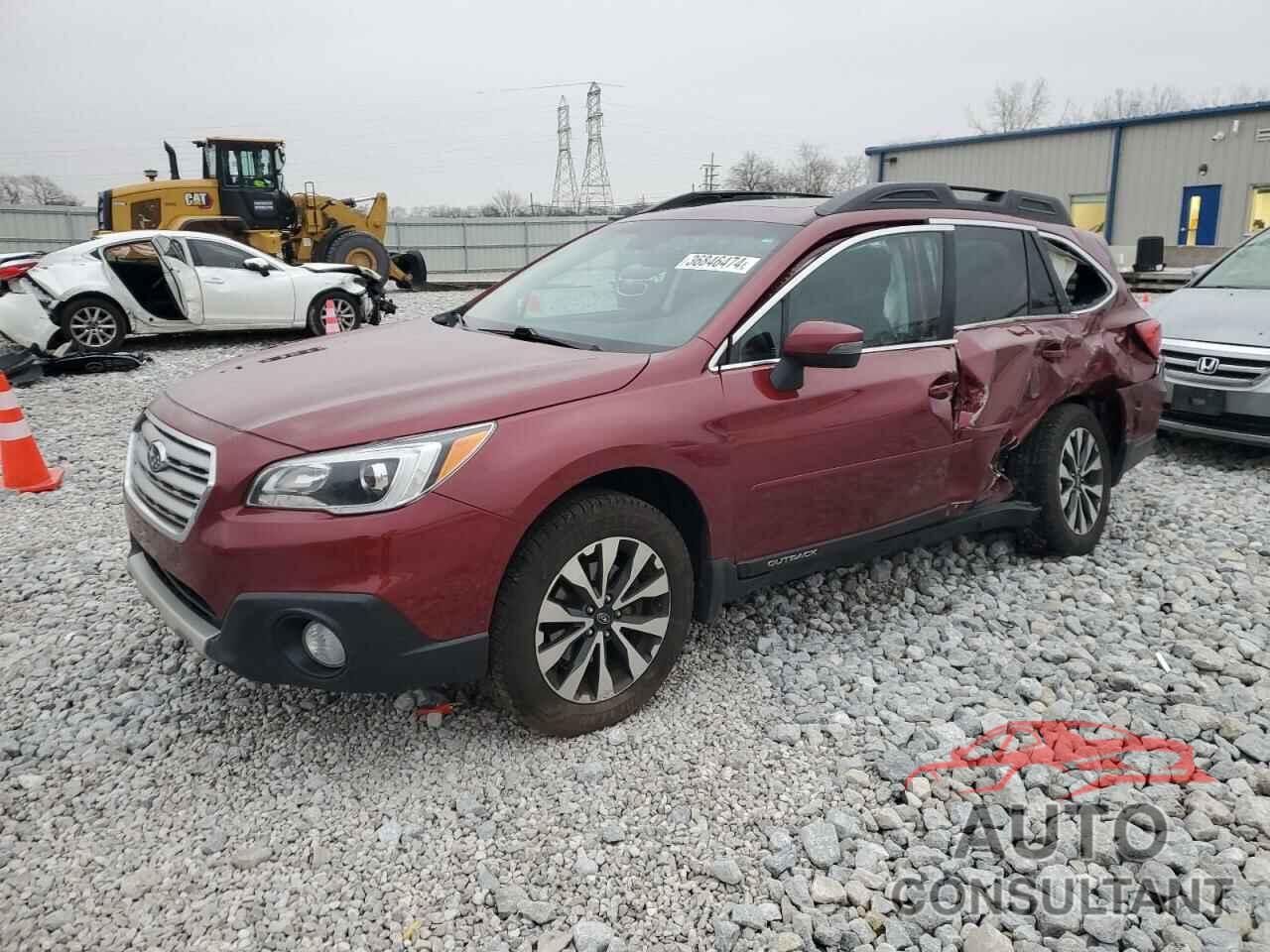 SUBARU OUTBACK 2016 - 4S4BSBNC7G3310796