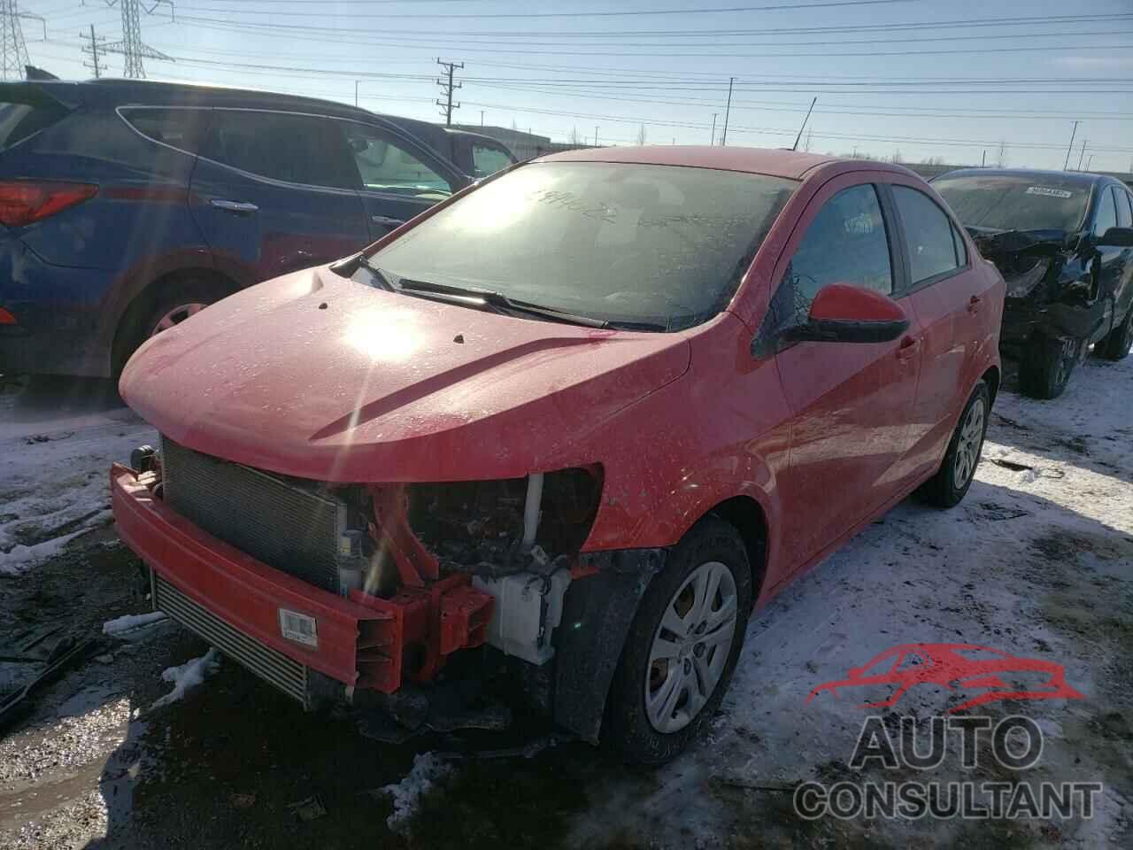 CHEVROLET SONIC 2019 - 1G1JB5SBXK4137347