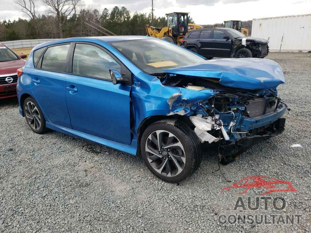 TOYOTA SCION 2016 - JTNKARJE6GJ514987