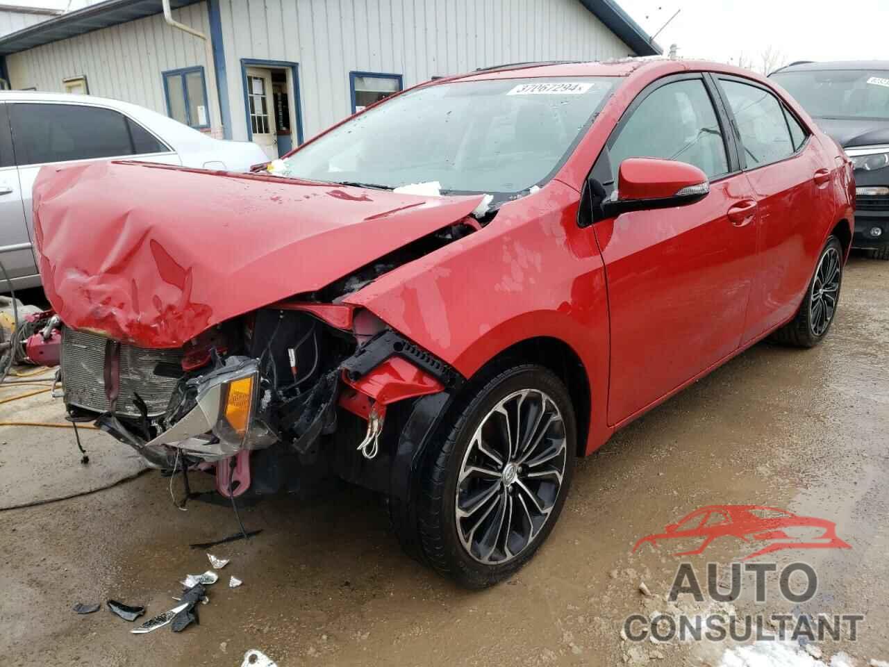 TOYOTA COROLLA 2016 - 2T1BURHE7GC546747