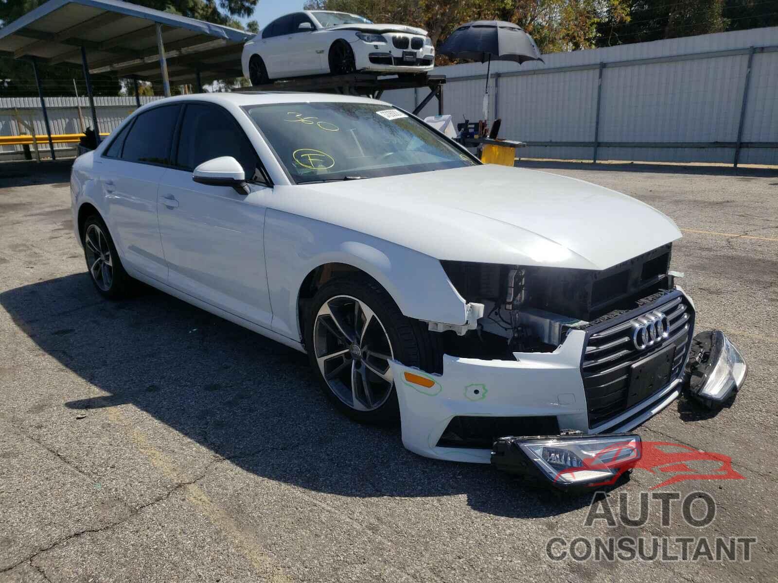 AUDI A4 2019 - WAUGMAF4XKN012579