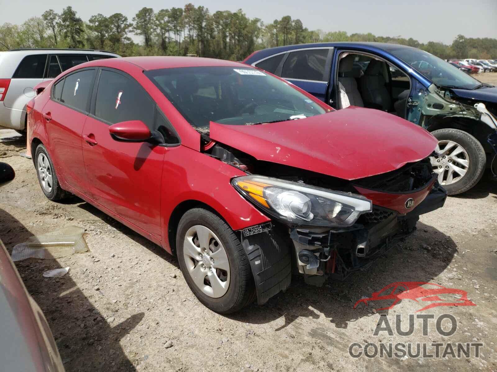 KIA FORTE 2016 - KNAFK4A62G5510553