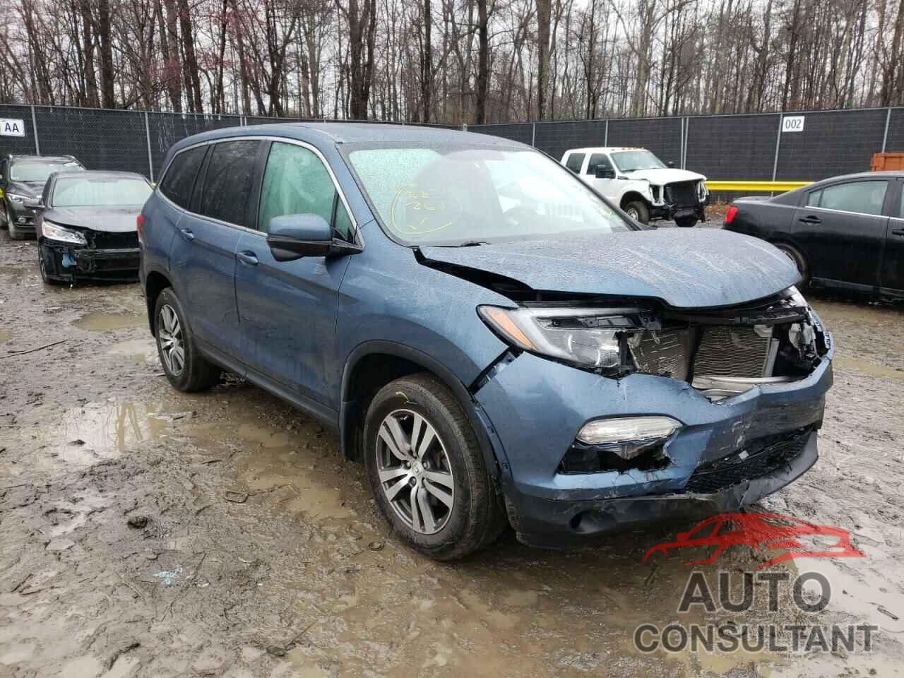 HONDA PILOT 2017 - 5FNYF6H82HB004255