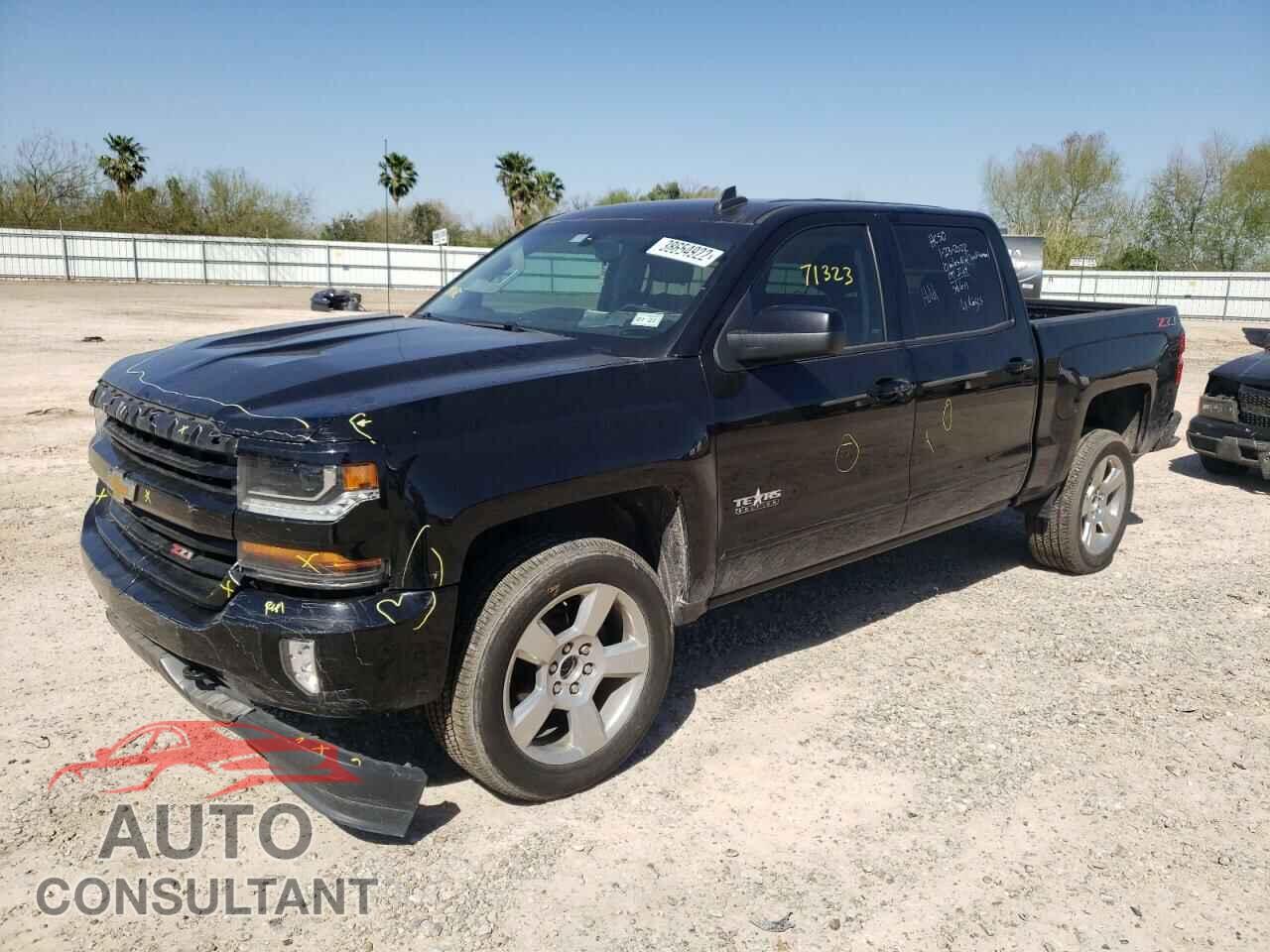 CHEVROLET SILVERADO 2018 - 3GCUKREC0JG643108