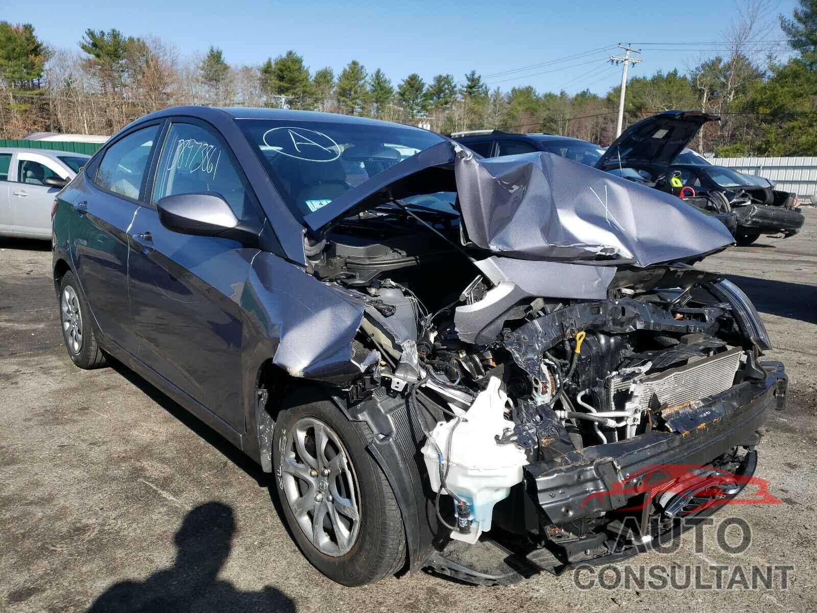 HYUNDAI ACCENT 2017 - KMHCT4AE7HU178591