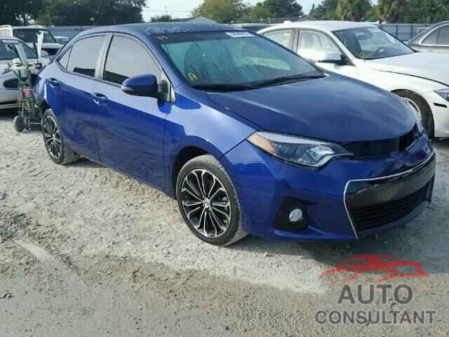 TOYOTA COROLLA 2016 - 2T1BURHE3GC525930