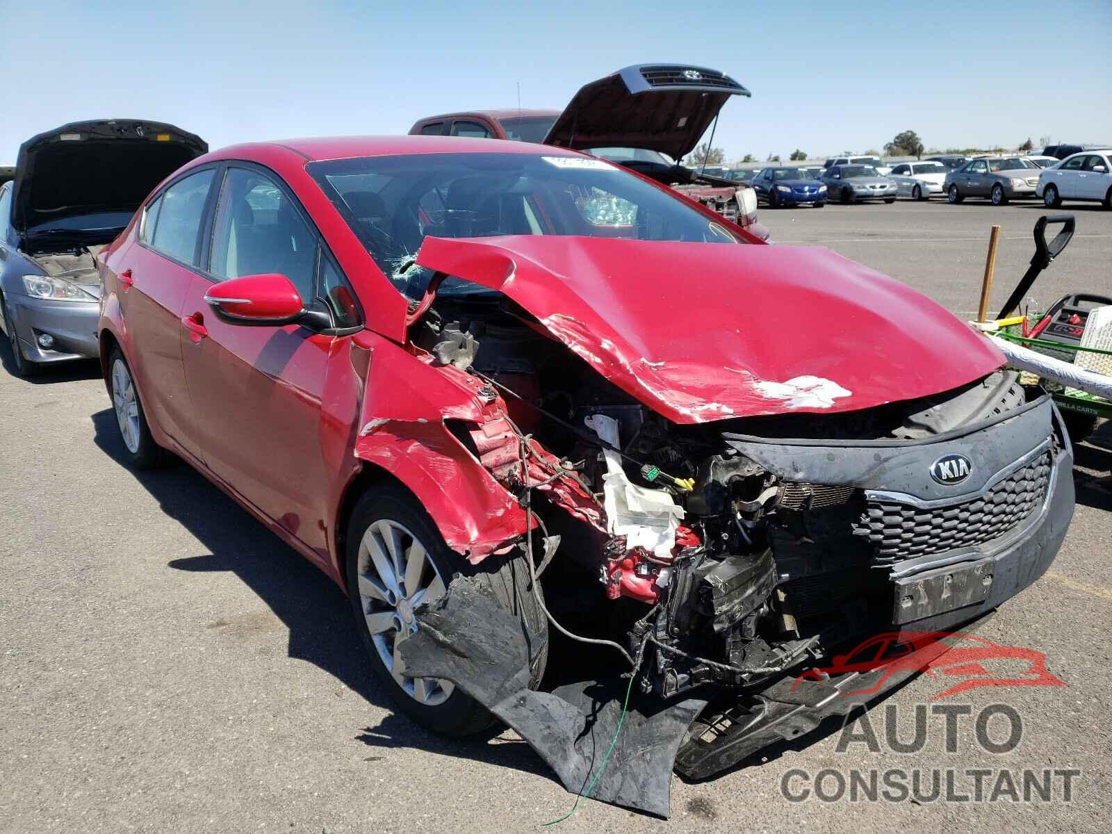 KIA FORTE 2016 - KNAFX4A60G5508768