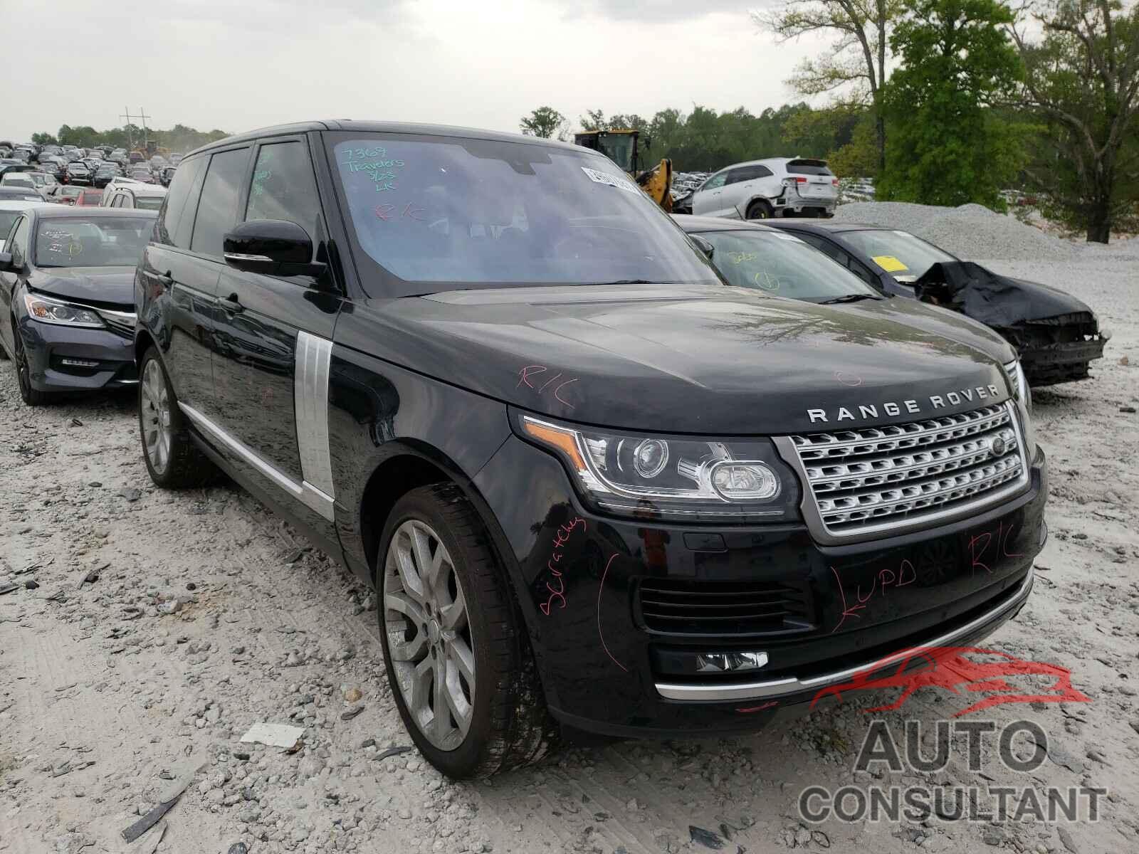 LAND ROVER RANGEROVER 2016 - SALGS2VF0GA282722