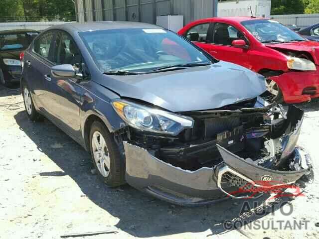 KIA FORTE 2016 - 2T1BURHE7GC609085