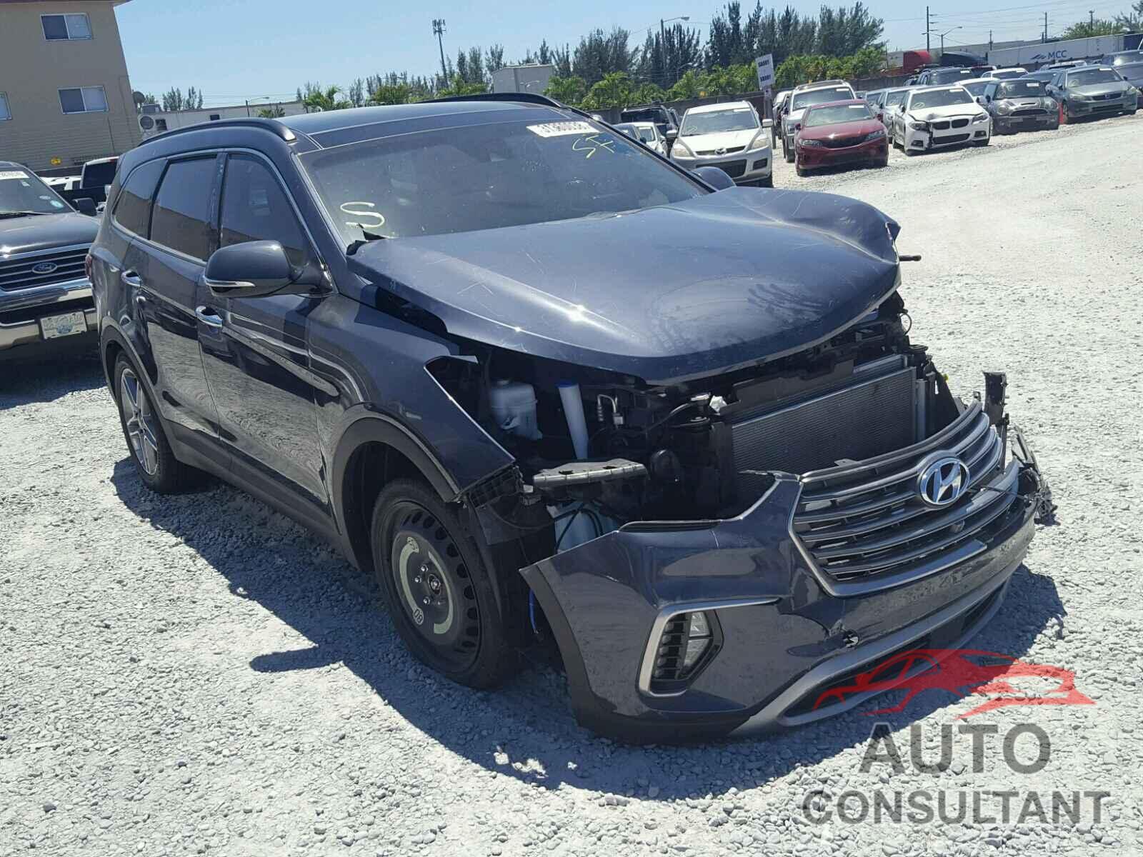 HYUNDAI SANTA FE 2017 - KM8SR4HF5HU200984