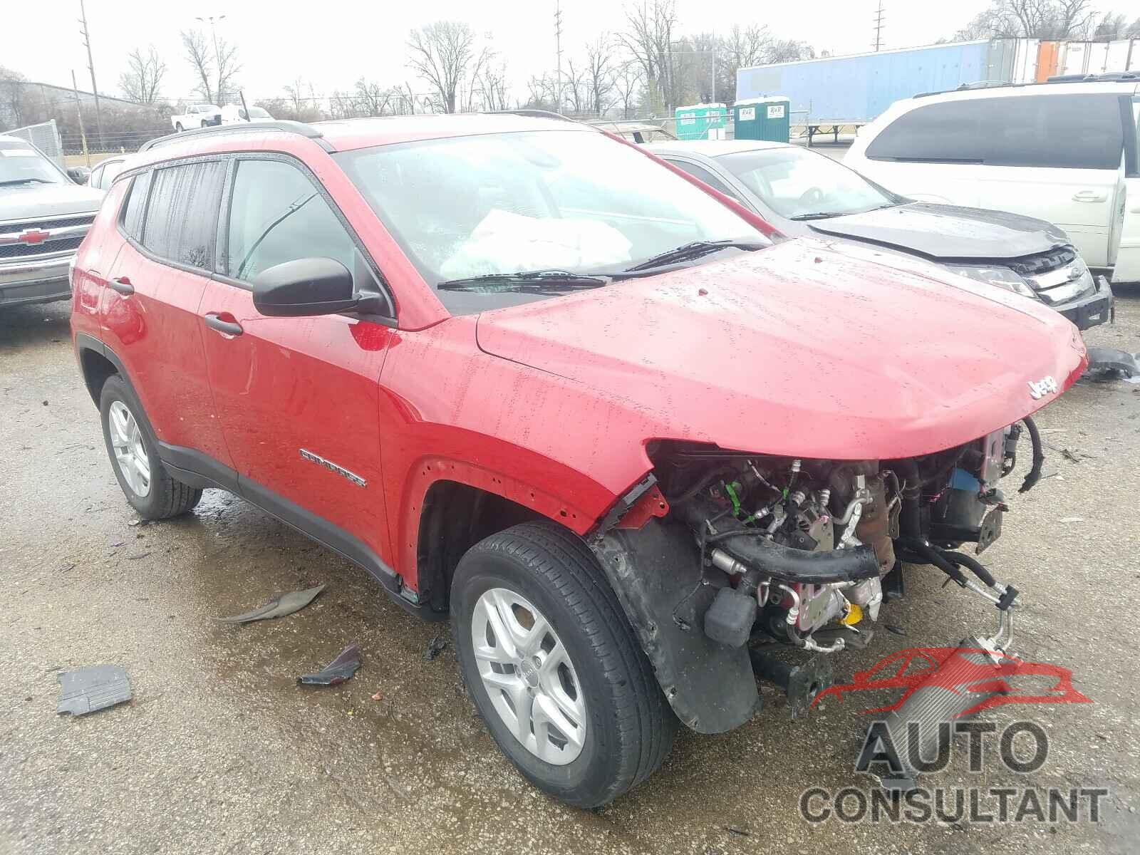 JEEP COMPASS 2017 - 3C4NJDAB8HT628915