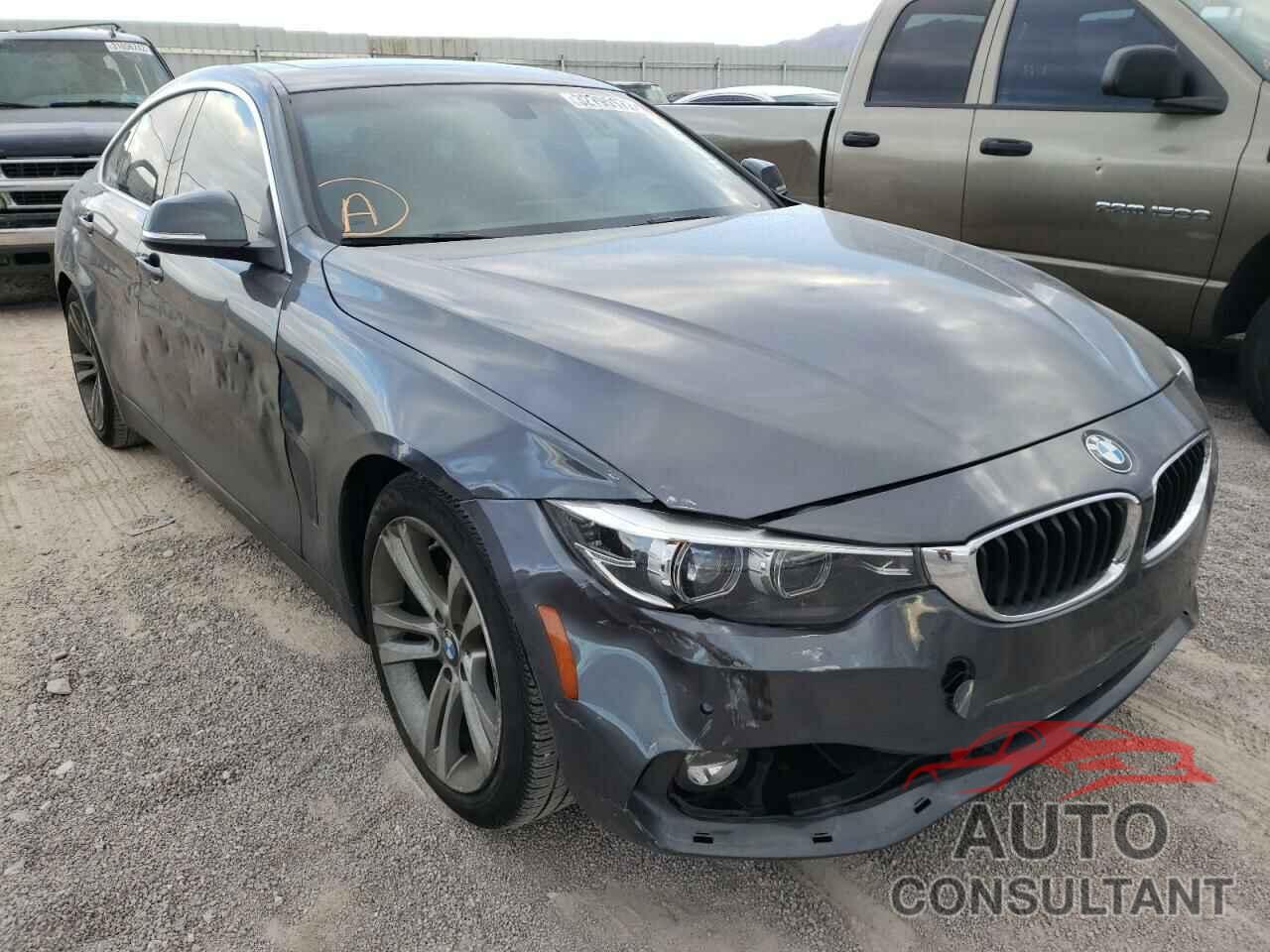 BMW 4 SERIES 2018 - WBA4J1C53JBG77822