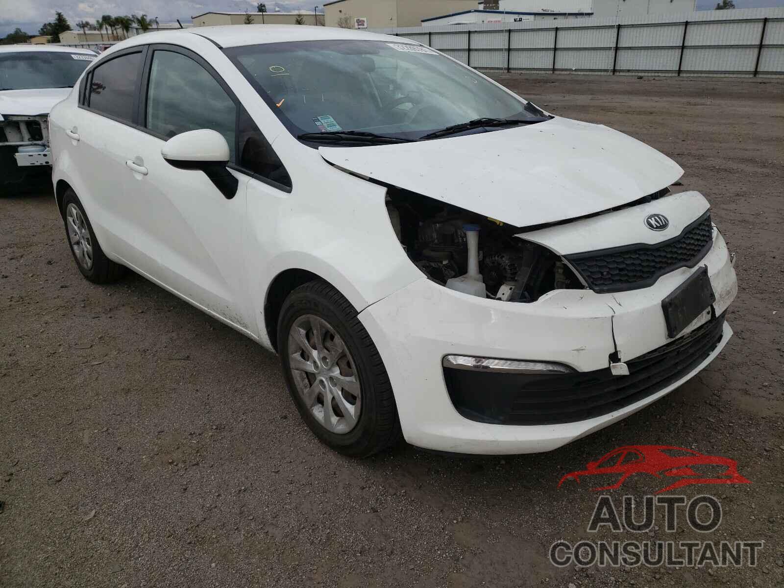 KIA RIO 2016 - KNADM4A38G6620170