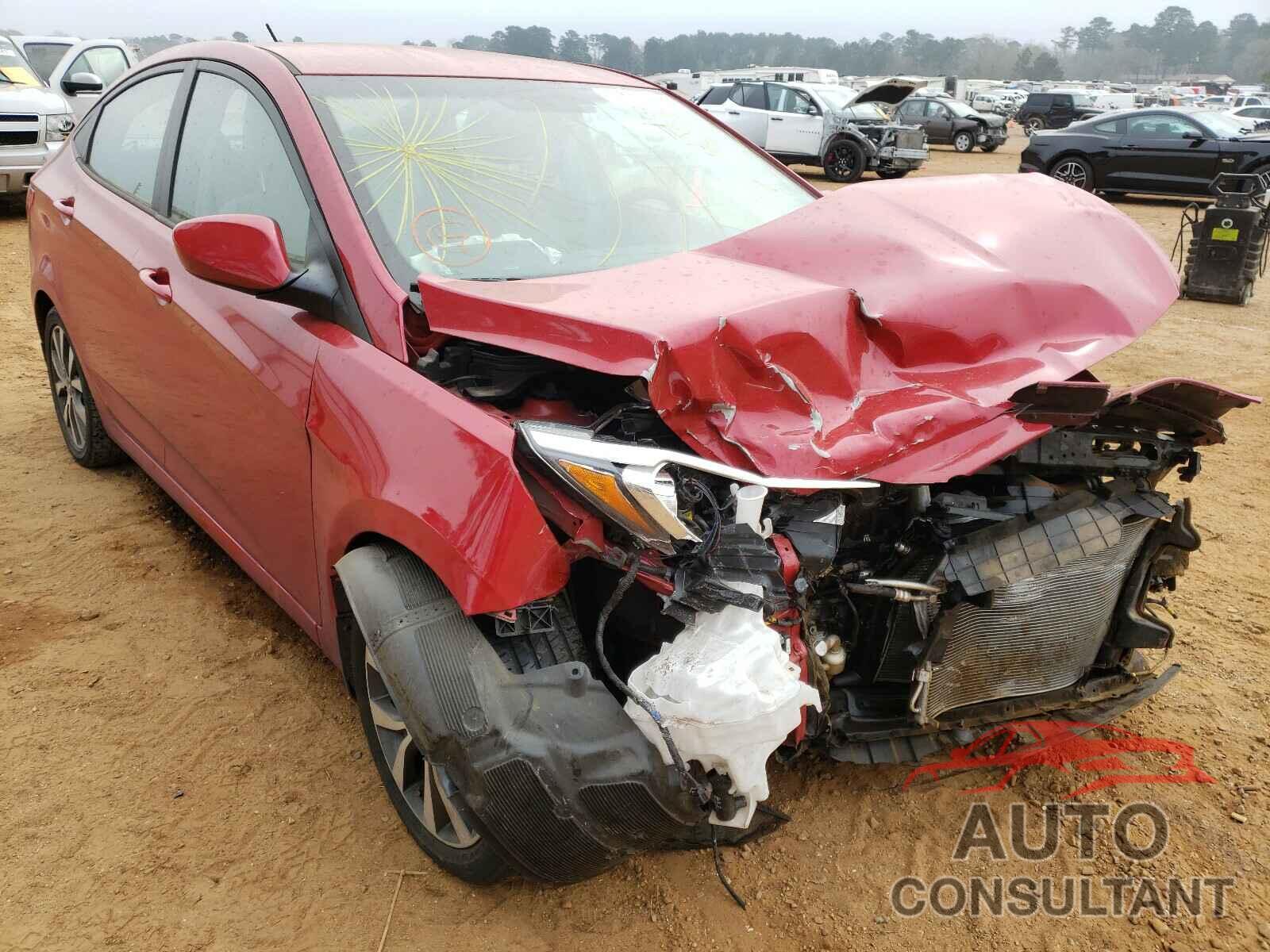 HYUNDAI ACCENT 2017 - KMHCT4AE7HU338386