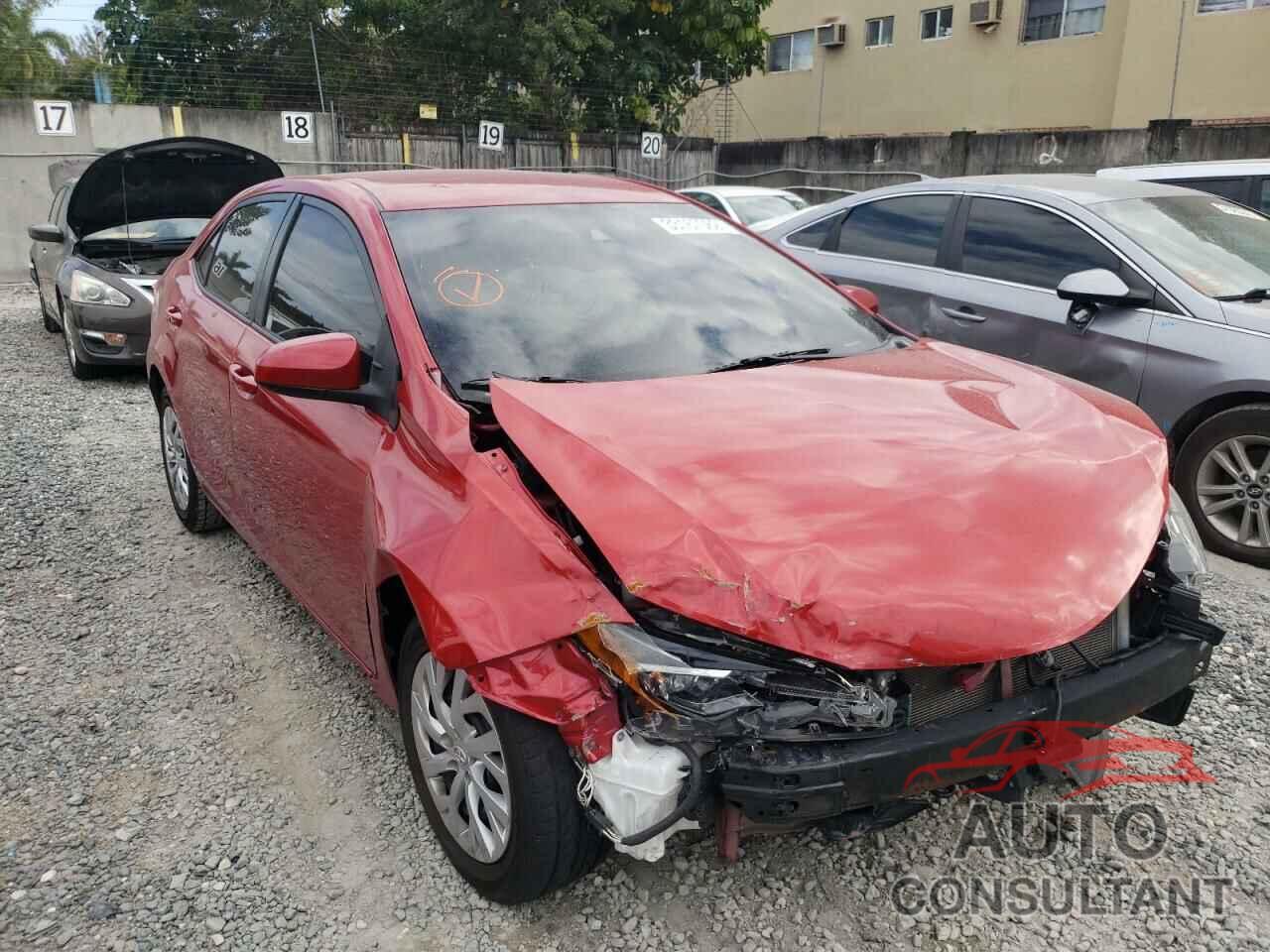 TOYOTA COROLLA 2017 - 5YFBURHE0HP660865