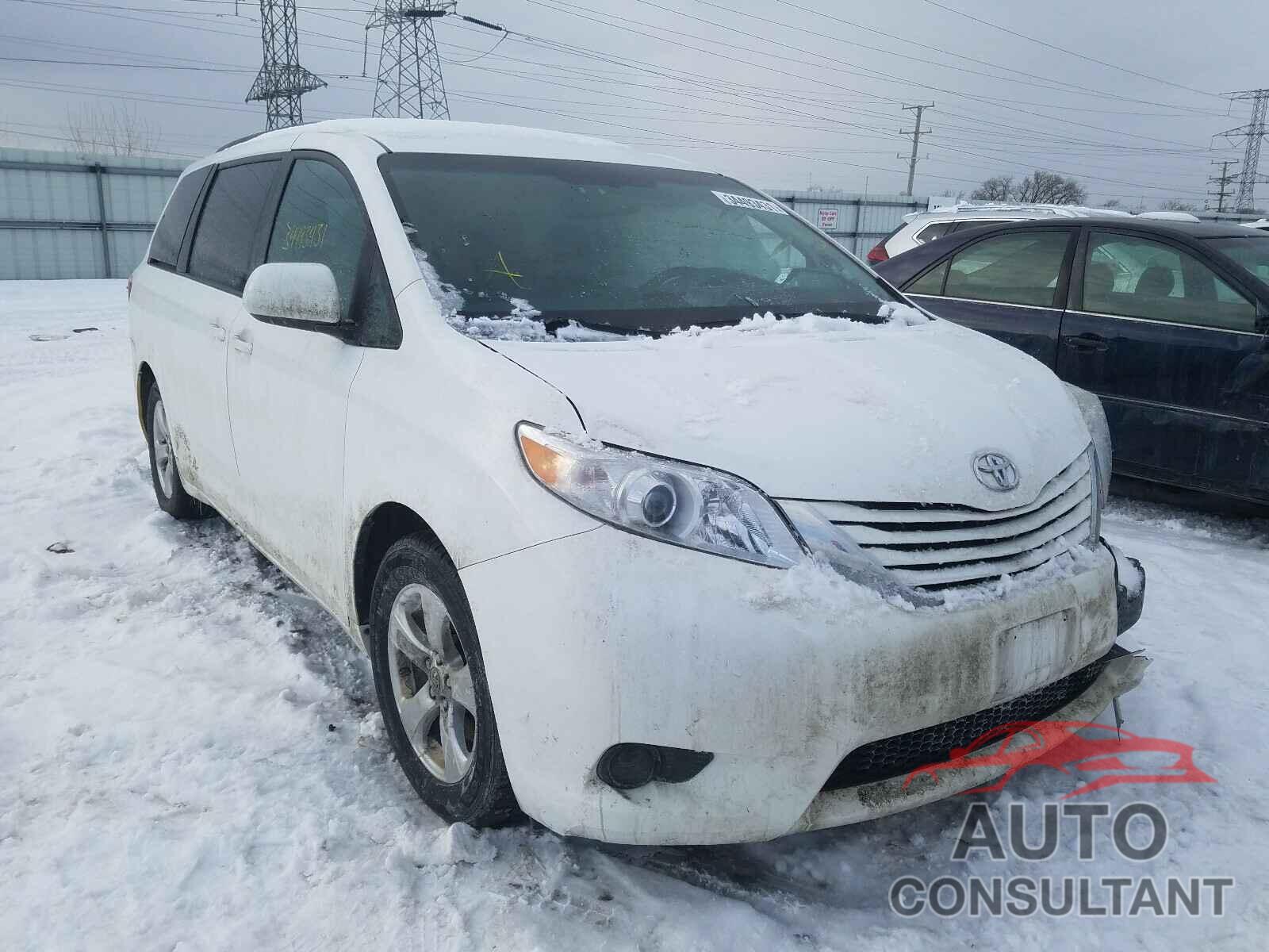 TOYOTA SIENNA 2017 - 5TDKZ3DC1HS776697