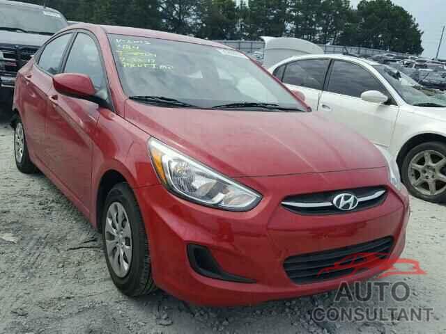 HYUNDAI ACCENT 2016 - KMHCT4AE7GU116073