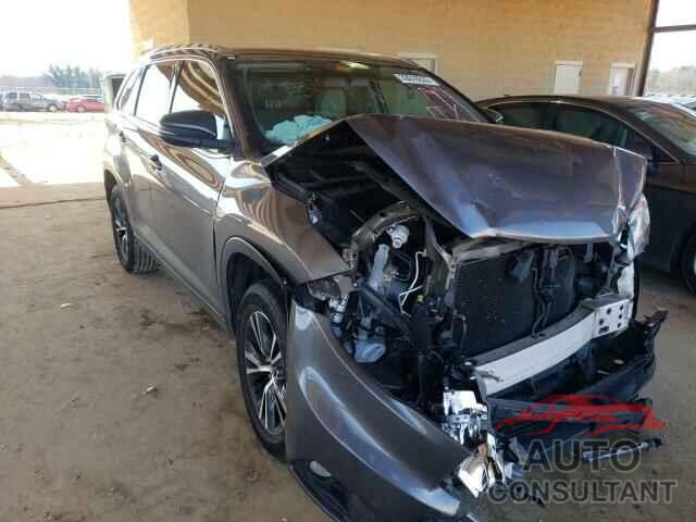TOYOTA HIGHLANDER 2016 - 5TDKKRFH7GS176054