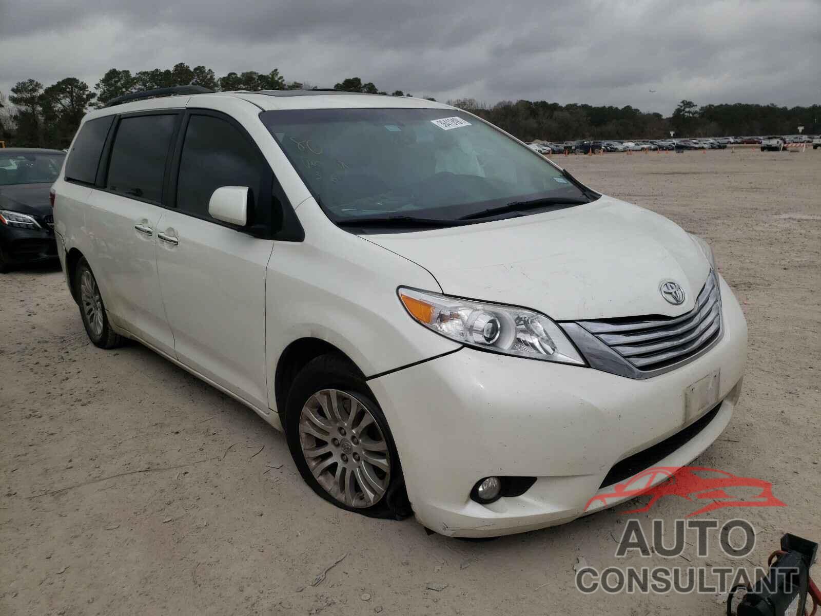 TOYOTA SIENNA 2017 - 5TDYZ3DC9HS852127