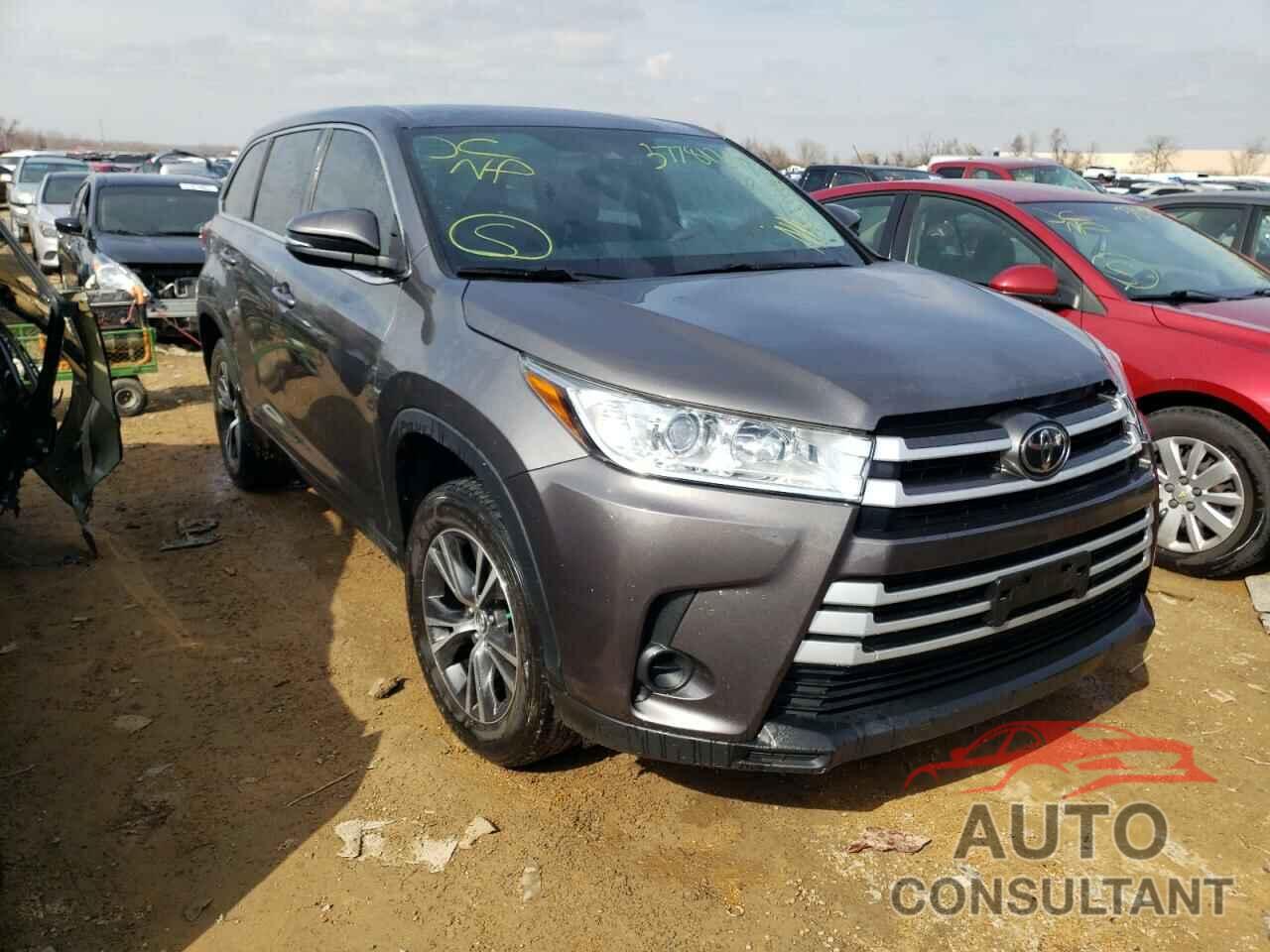 TOYOTA HIGHLANDER 2017 - 5TDZZRFH2HS200983