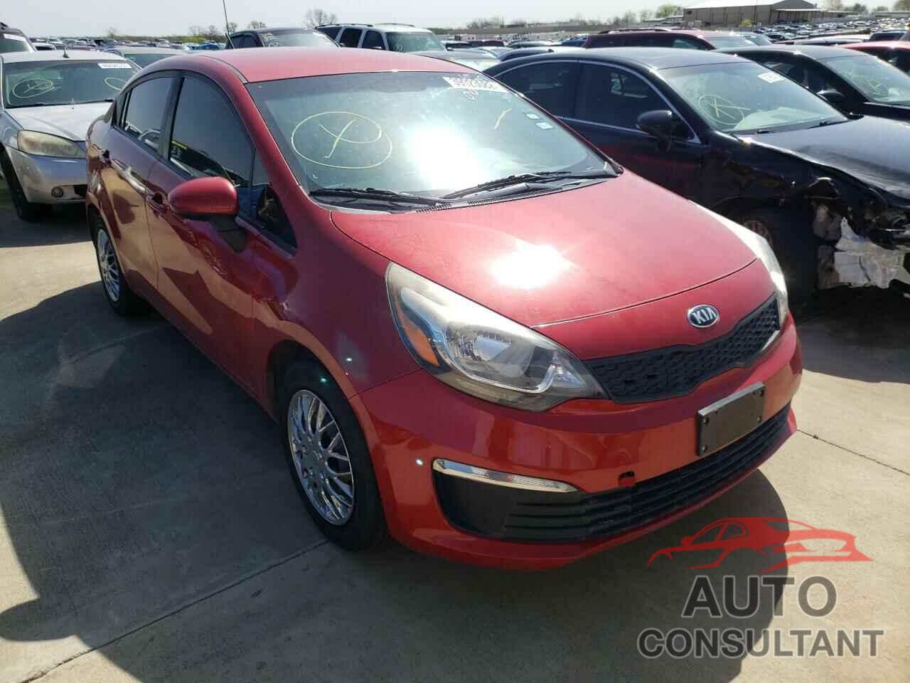 KIA RIO 2017 - KNADM4A34H6106155