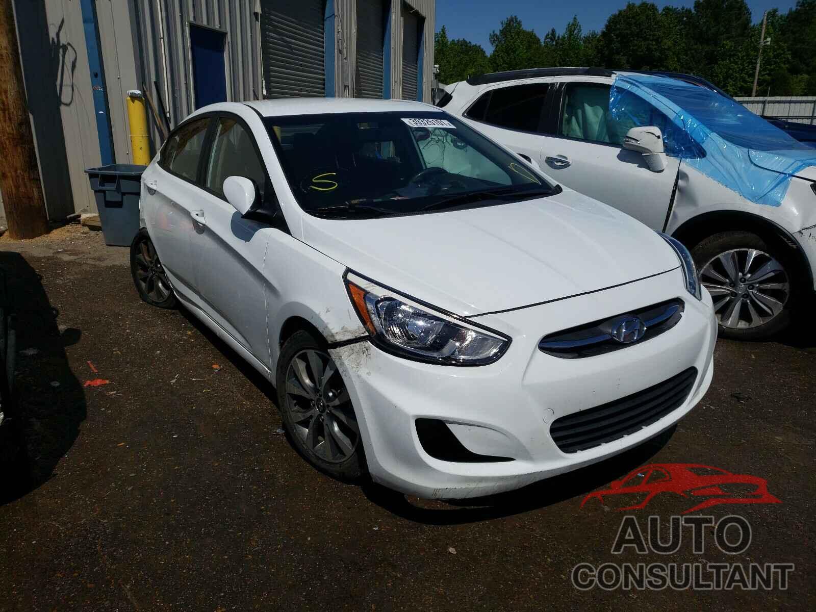 HYUNDAI ACCENT 2017 - KMHCT4AE9HU280717