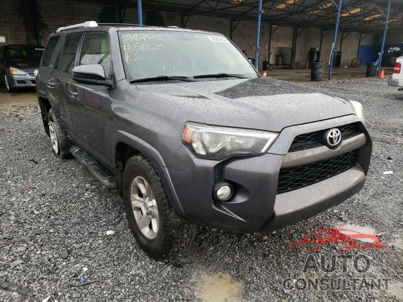 TOYOTA 4RUNNER 2017 - JTEZU5JR5H5156423